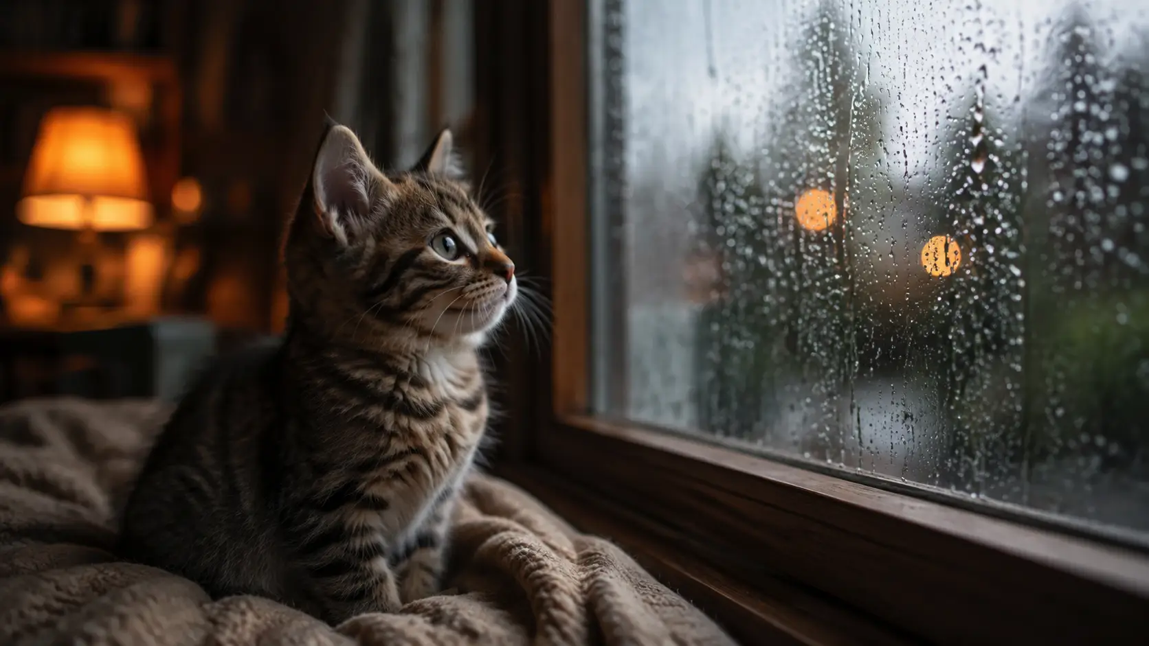 Community kitten window clip
