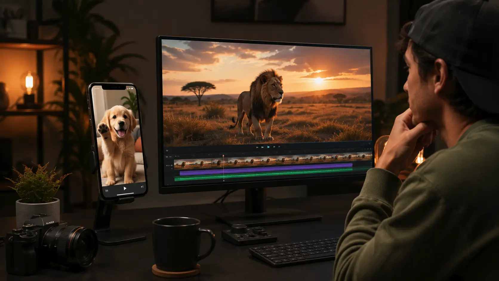 Pick format and refine animal clips