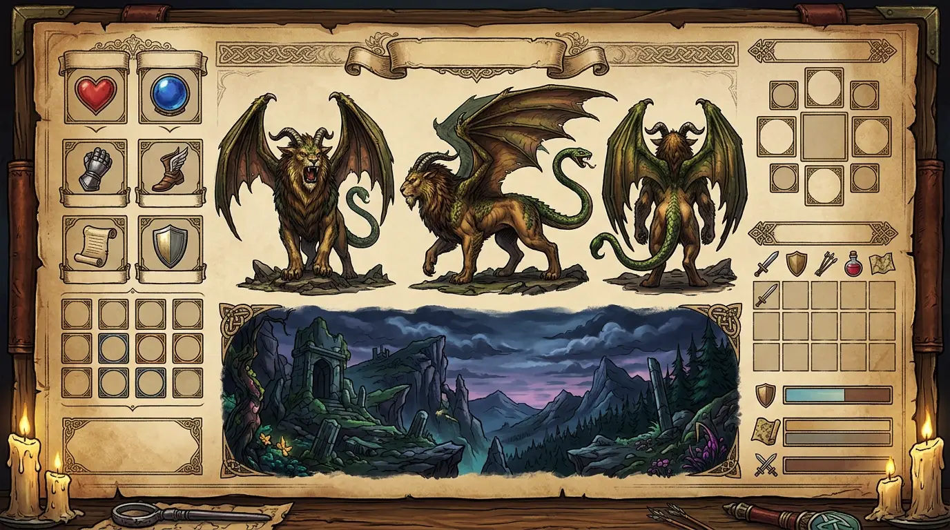 Refine and export game and story concept art