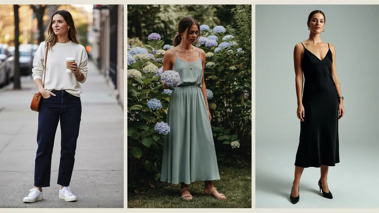 Compare casual, fashion, and glamour portrait styles