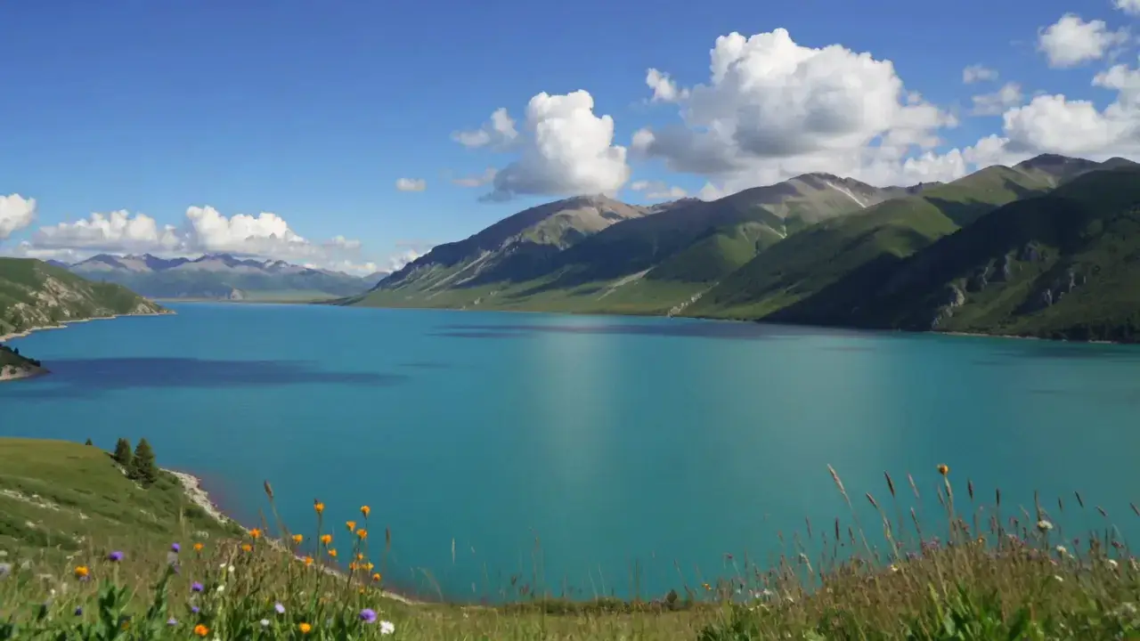 Community alpine lake motion