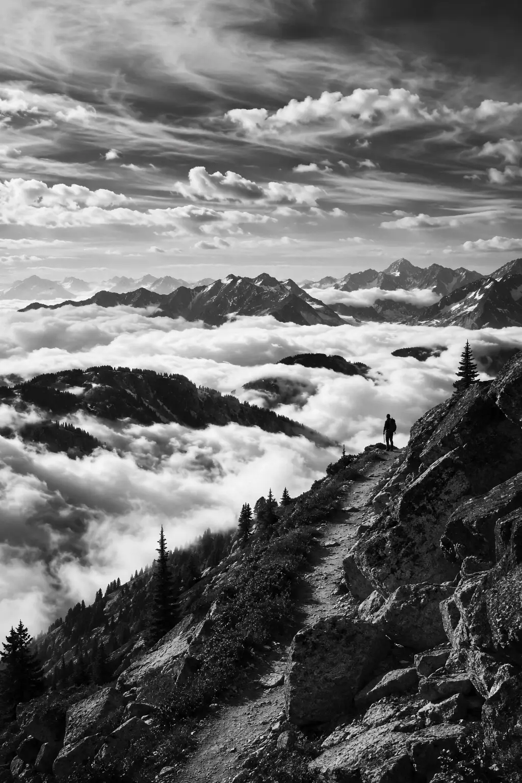 Community mountain travel clouds