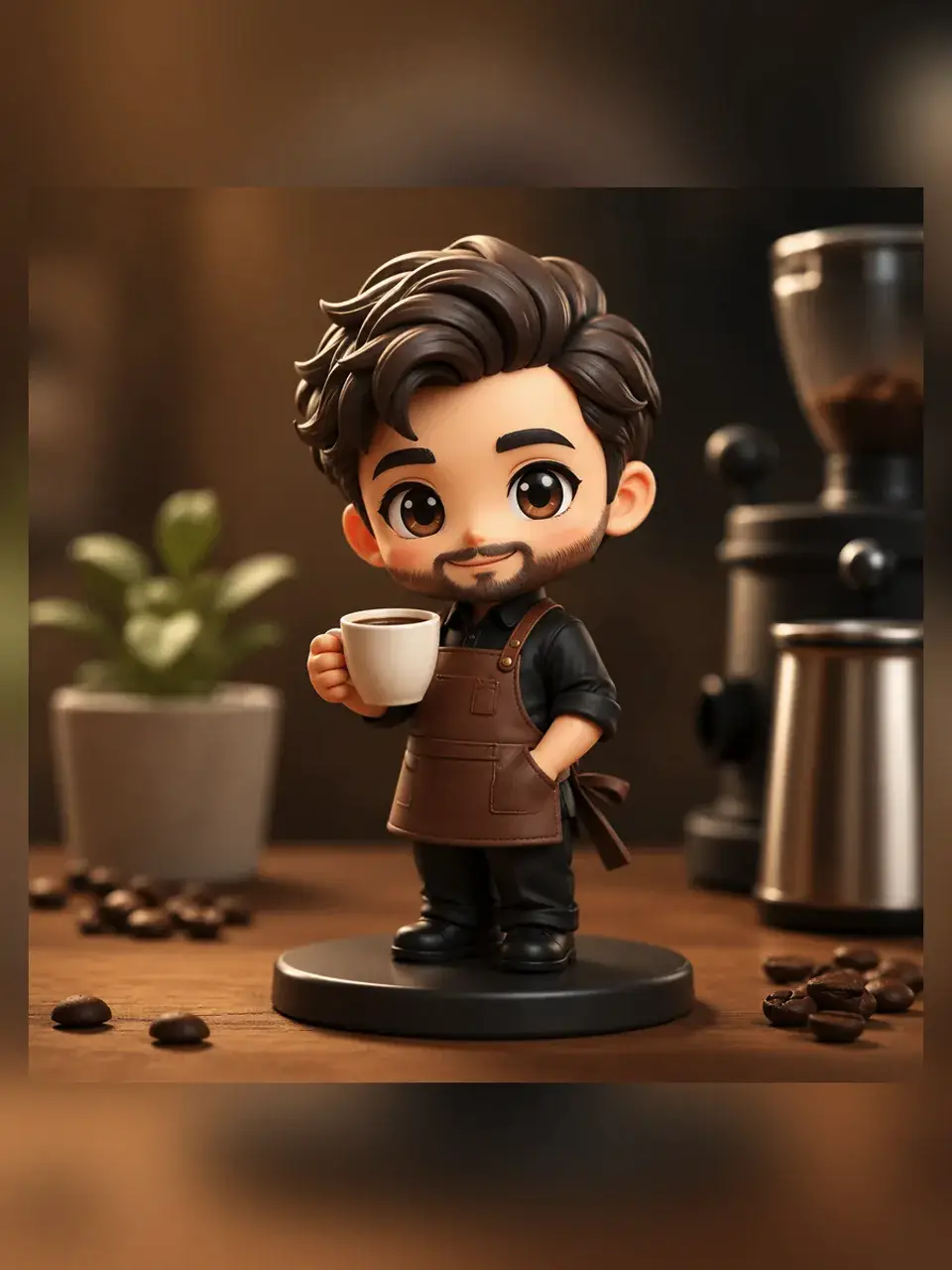 Community capsule toy barista
