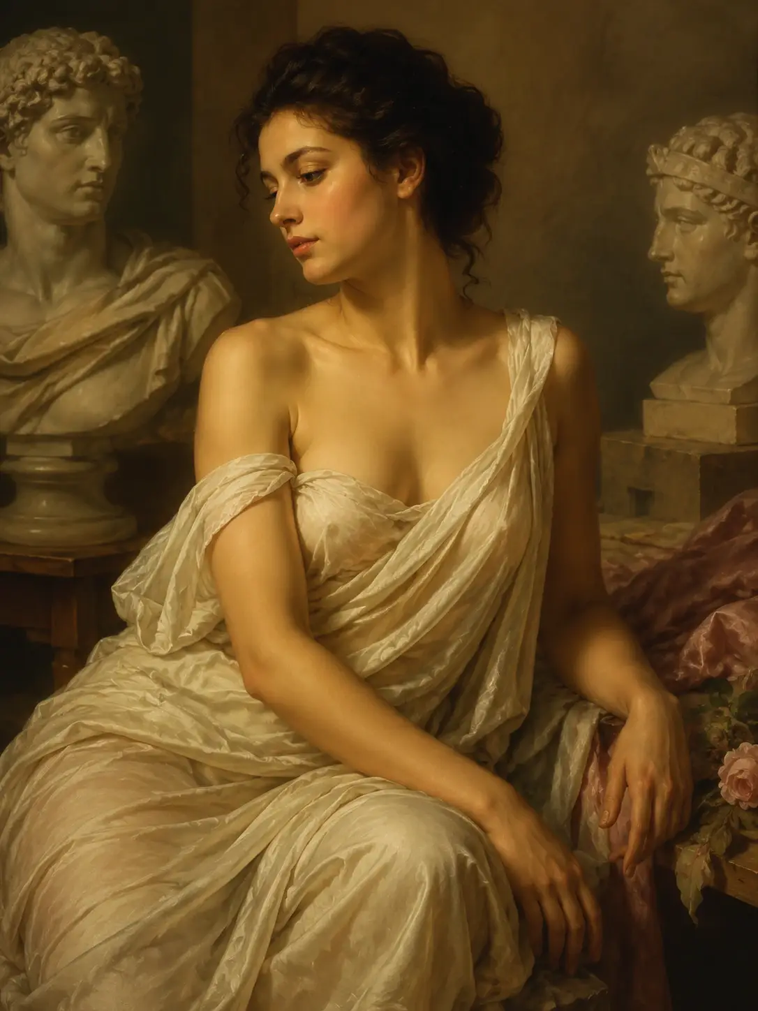 Start from a classical portrait brief