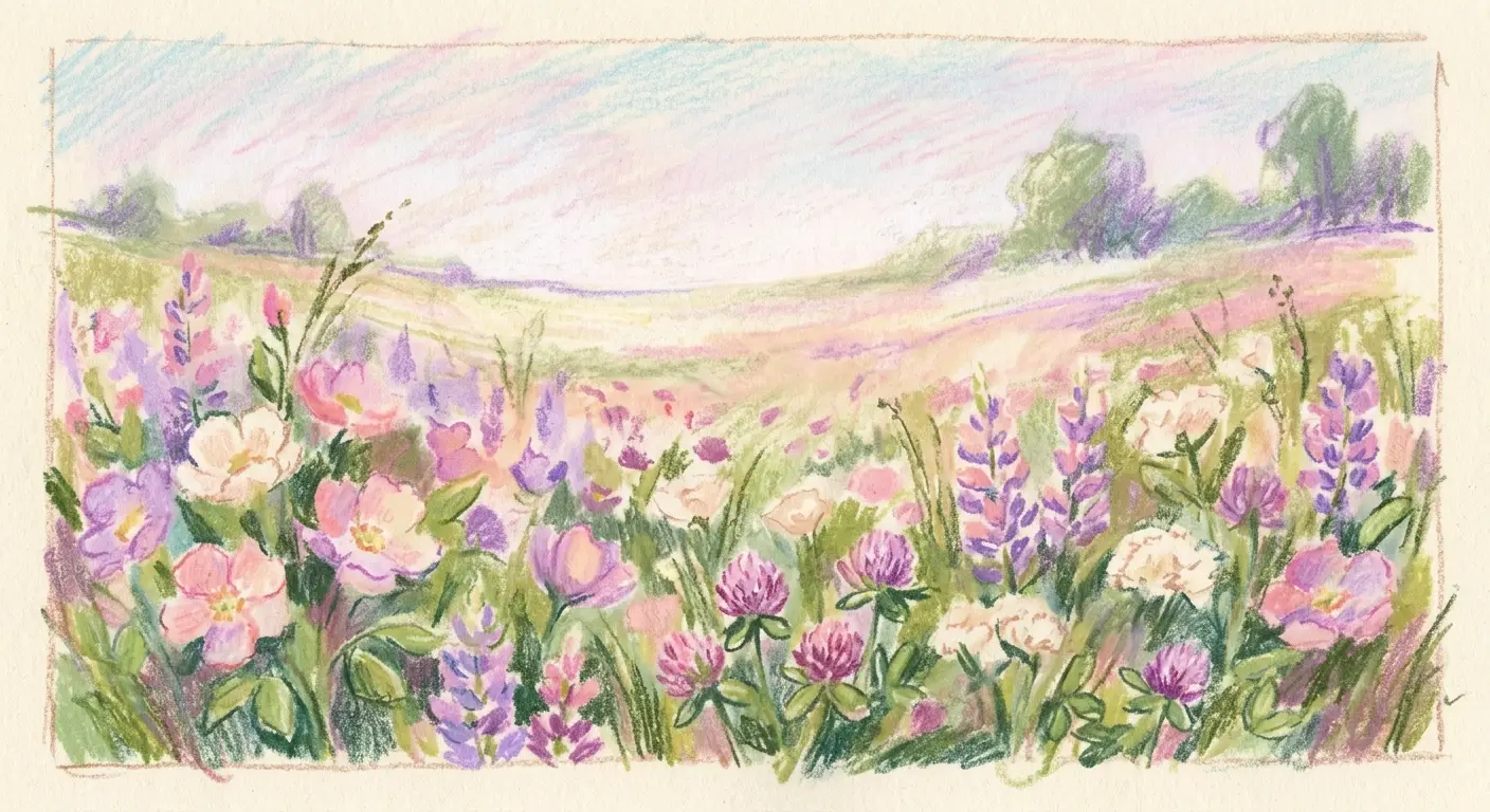 Community crayon wildflower hills