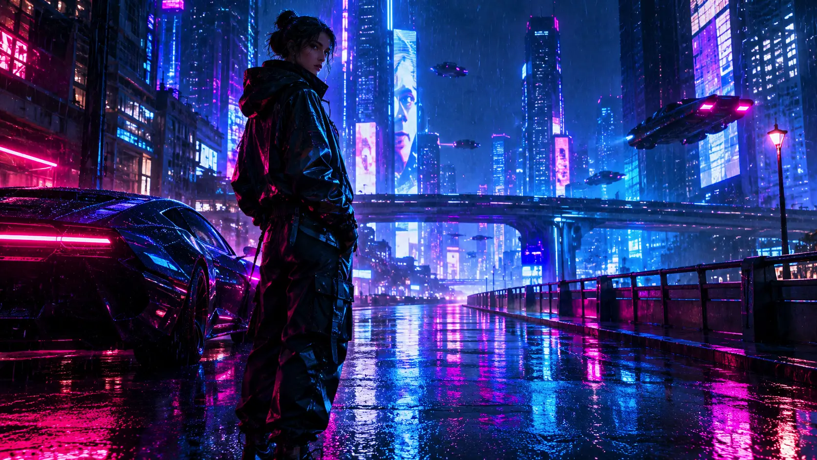 Cyberpunk AI Art Generator