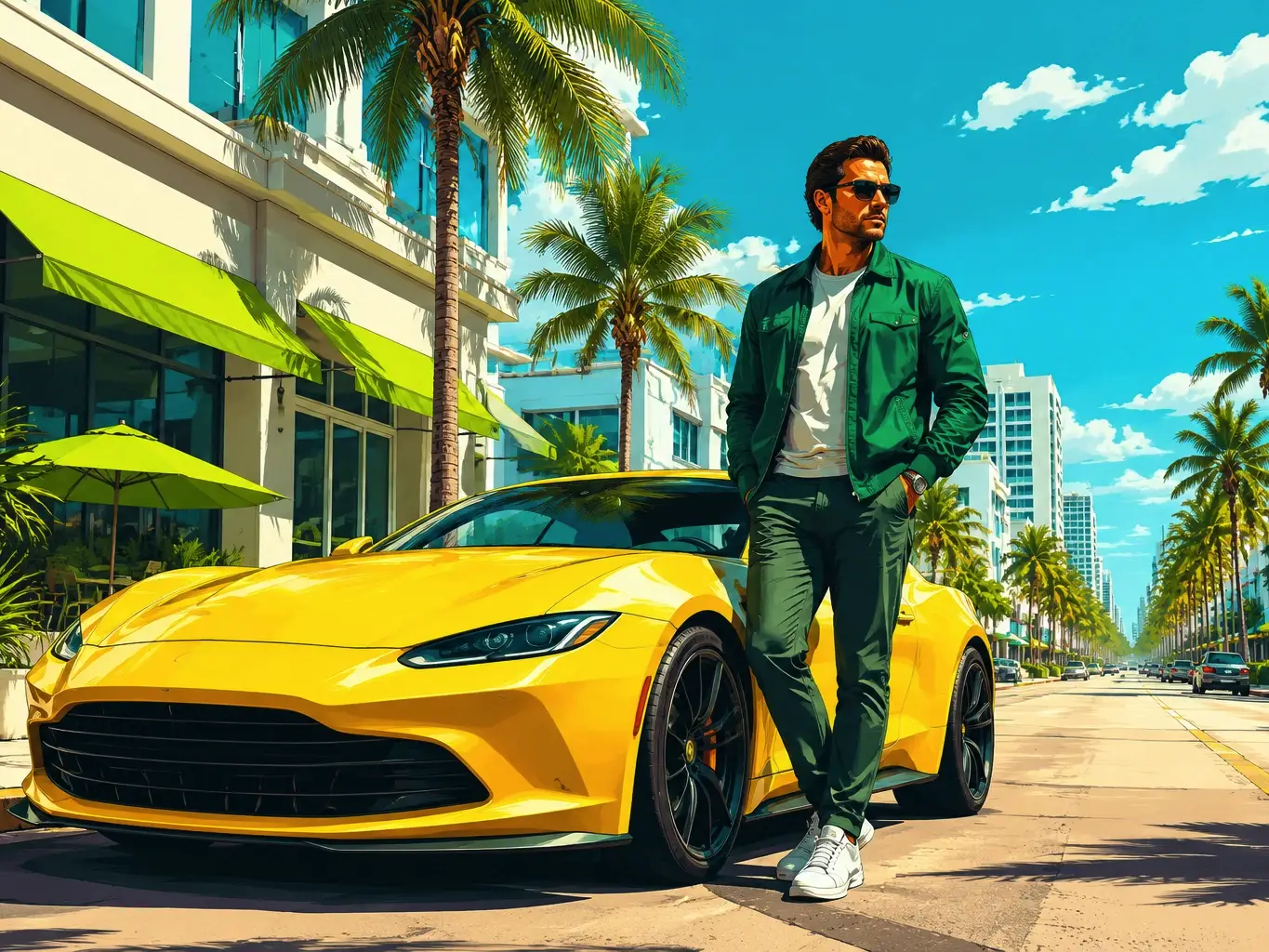 AI youtube thumbnail sample