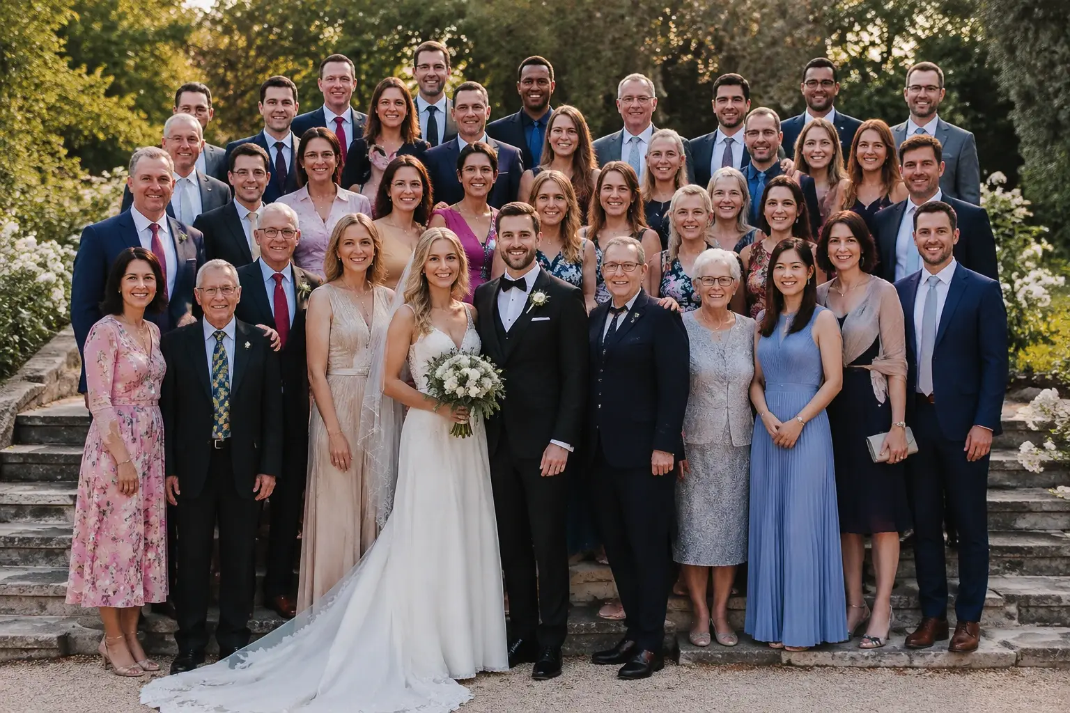 Refine and export group photos