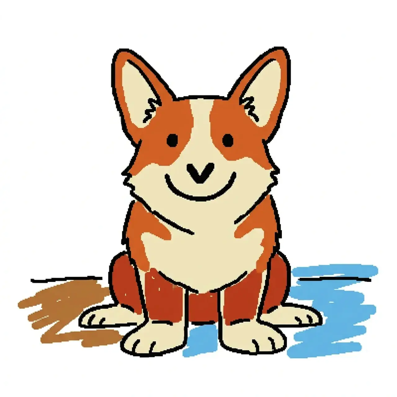 Community messy pet doodle