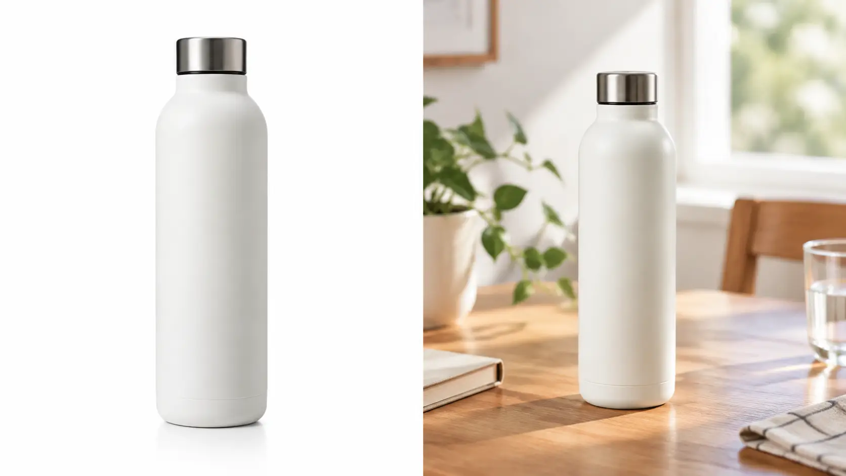 Choose packshot or lifestyle