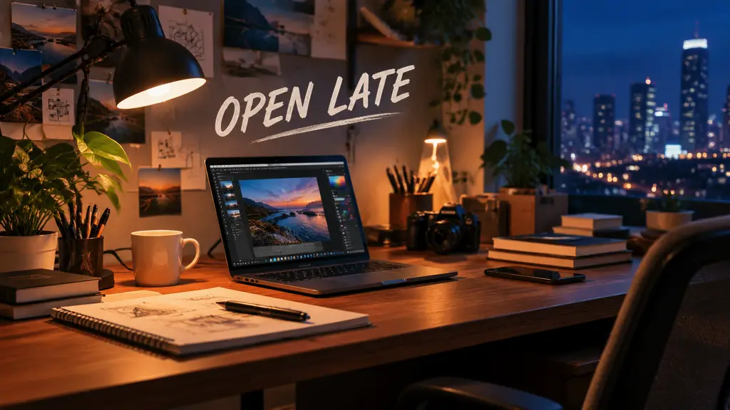 Export a layout-ready still