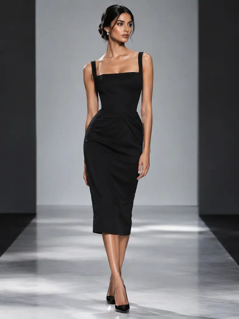 Runway pause portrait