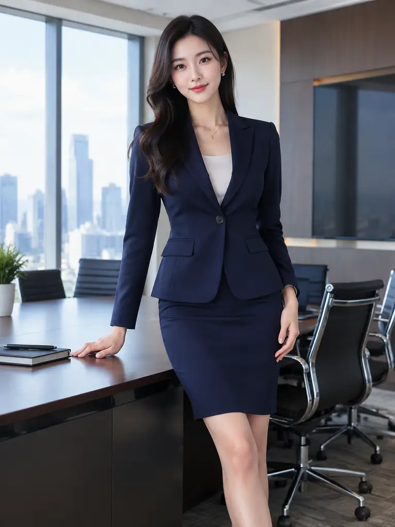 Blazer boardroom portrait