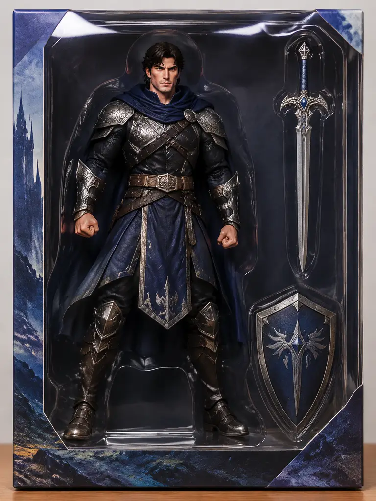 Boxed guardian collectible