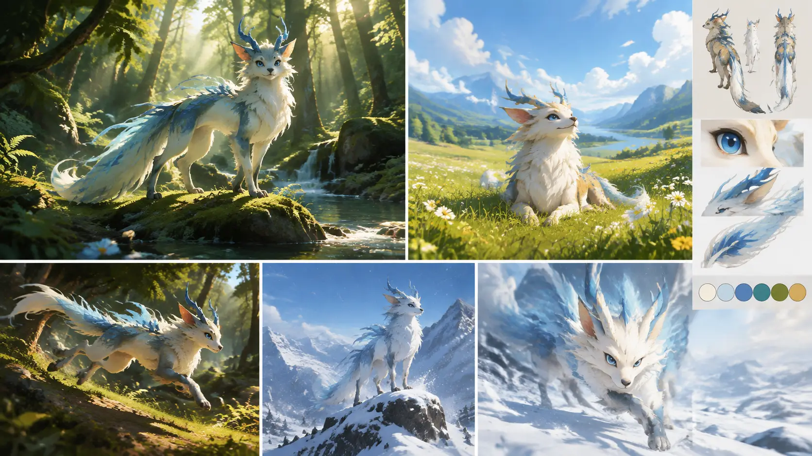 Brief original creature and scene