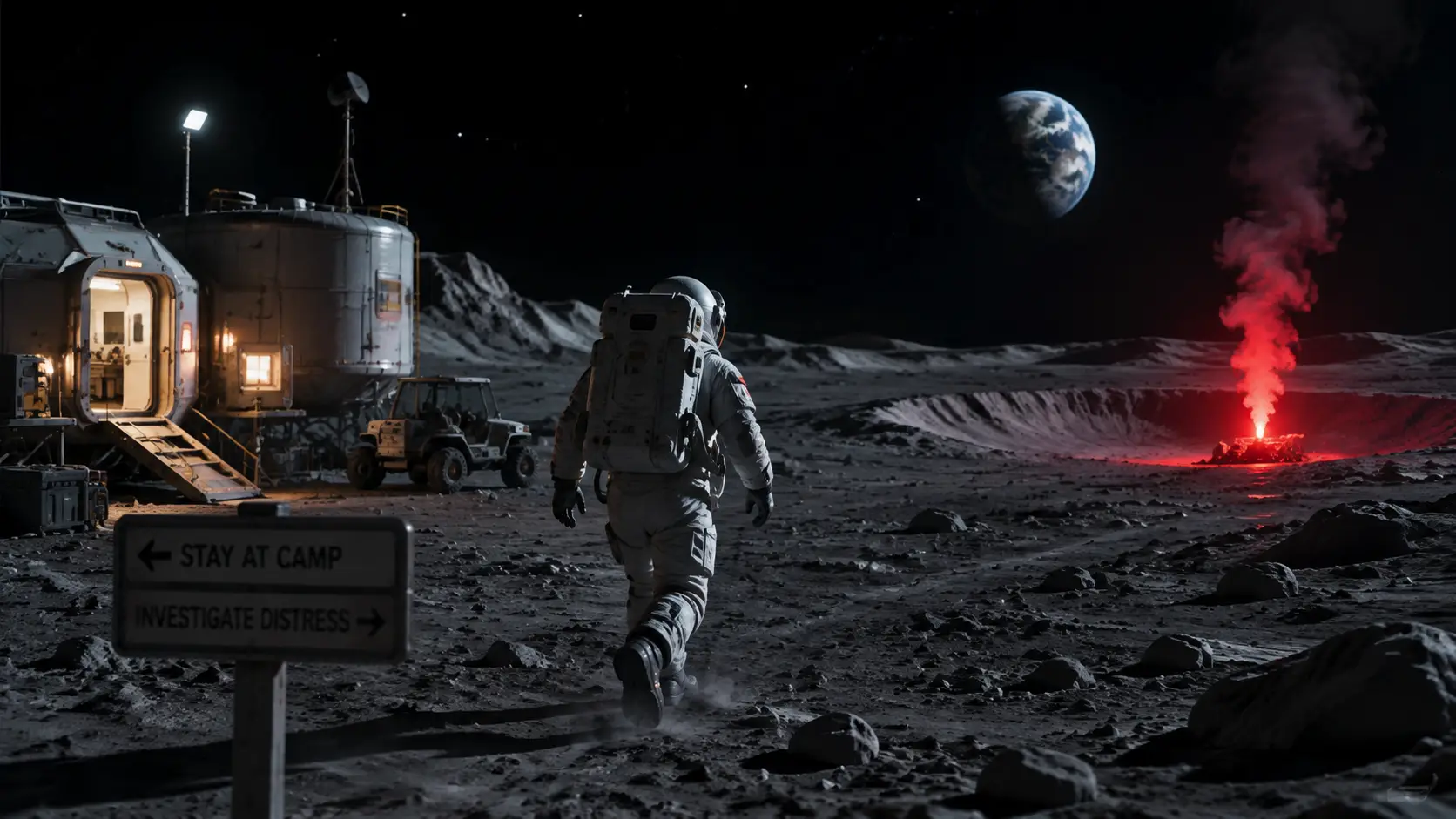 Crater decision beat