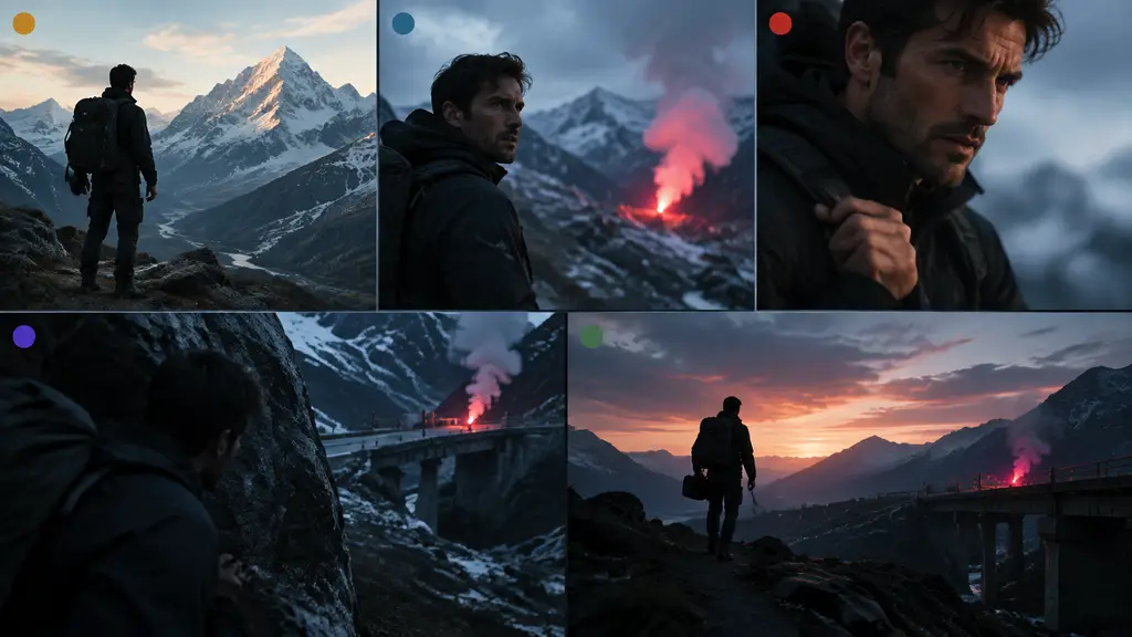 Plan long video as readable story beats
