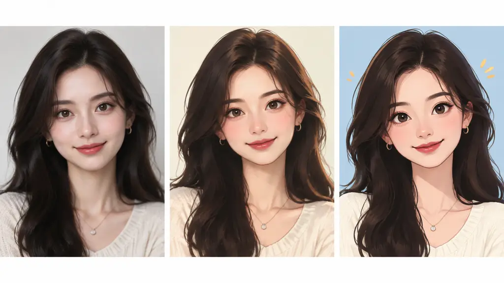 Control style and lighting for portraits